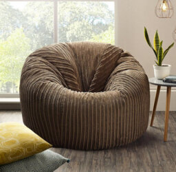 Beautiful Beanbags Xxl Mega Classic Jumbo Cord Beanbag - thumbnail 1