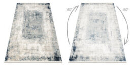 RugsX Distin 0845A White / Navy Blue / Blue Modern Carpet - Abstraction, Fra  180X270 Cm - thumbnail 2