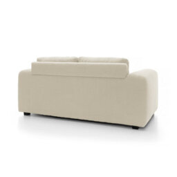 Abakus Direct Boston 2 Seater Sofa In Cream Basket Weave - thumbnail 4