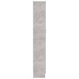 Berkfield Vitrine Cabinet Concrete Grey 82.5X30.5X185.5 Cm Engineered Wood - thumbnail 7
