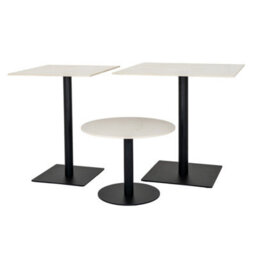 Romanby Stone Round Coffee Table Stone Effect Living Room Table - thumbnail 4