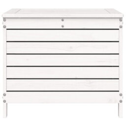 Walplus Garden Outdoor Footstool White 62X63.5X53.5 Cm Solid Wood Pine - thumbnail 4