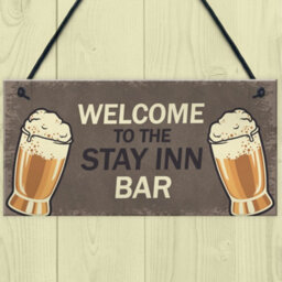Red Ocean Funny Bar Signs Novelty Man Cave Plaques Quarantine Gifts Funny Gift Ideas - thumbnail 2