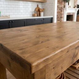 L80Xw44Cm Ironstead Kitchen Island / Breakfast Bar / Rustic Cart And Island - thumbnail 9