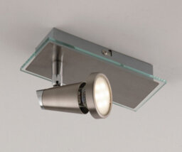 Luminosa Lighting Luminosa Spot Led Single Adjustable Spotlight Nickel 400Lm 2700K 17X12X7Cm - thumbnail 2