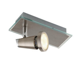 Luminosa Lighting Luminosa Spot Led Single Adjustable Spotlight Nickel 400Lm 2700K 17X12X7Cm - thumbnail 1