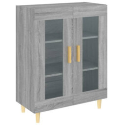 Vidaxl Sideboard Grey Sonoma 69.5X34X90 Cm Engineered Wood - thumbnail 2
