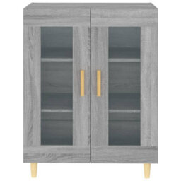 Vidaxl Sideboard Grey Sonoma 69.5X34X90 Cm Engineered Wood - thumbnail 5