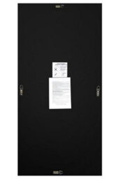 "Mirroroutlet Moderni - All Glass Modern Bevelled Wall Or Leaner Mirror 59"" X 24"" (150 X 60Cm)" - thumbnail 8