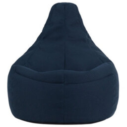 Icon Gaming Performance Mesh Xl Recliner Bean Bag, Navy Blue - thumbnail 2