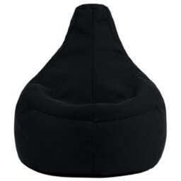 Icon Gaming Performance Mesh Recliner Bean Bag, Black - thumbnail 2