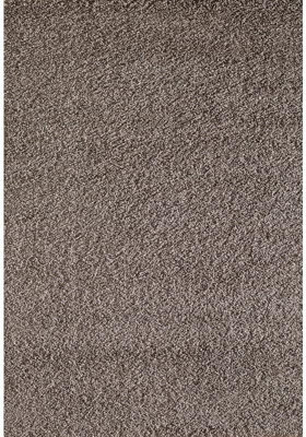 Soft Plain Thick Area Shaggy Rug - Taupe 120 X 170 Cm