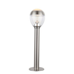 Luminosa Lighting Luminosa Callisto Outdoor Bollard Stainless Steel Ip44 Led 3000K