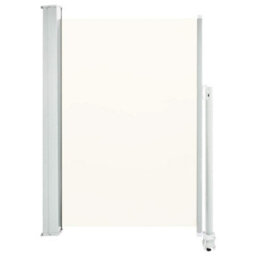 Walplus Patio Retractable Side Awning Garden Sun Shade Canopy Gazebo For Back Door, Porch, Patio 120 X 300 Cm Cream - thumbnail 2