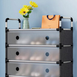 7 Tier Cabinet Storage Organiser Shoe Rack Stand Holder - thumbnail 4