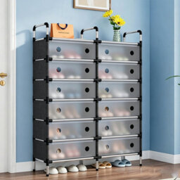 7 Tier Cabinet Storage Organiser Shoe Rack Stand Holder - thumbnail 5