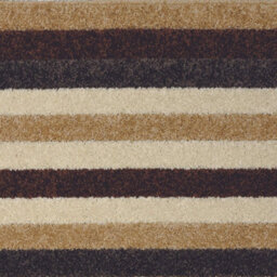 The Rugs Alya Collection Washable Rugs & Runners Striped Design In Beige   117B - thumbnail 2