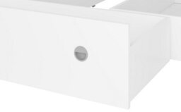 Impact Furniture Underbed Bed Storage Drawers 3X Pull-Out For Double Bed White Matt Nepo - thumbnail 3