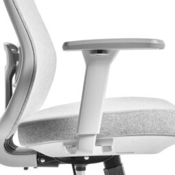 Beliani Office Chair Nemoar Light Grey - thumbnail 6
