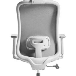 Beliani Office Chair Nemoar Light Grey - thumbnail 5