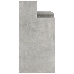 Vidaxl Desk With Led Lights Concrete Grey 97X45X90 Cm Engineered Wood - thumbnail 9