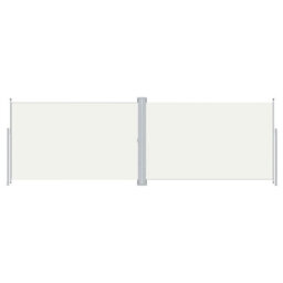 Walplus Retractable Side Awning Garden Sun Shade Canopy Gazebo For Back Door, Porch, Patio Cream 200X600 Cm - thumbnail 2