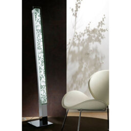Luminosa Lighting Luminosa Euphoria Floor Lamp 2 Light T5, Polished Chrome/opal White Glass, Not Led/cfl Compatible - thumbnail 2