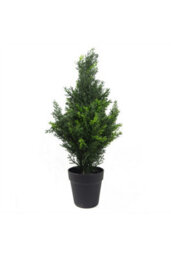Dyzi Uv Protected Artificial Cedar Tree 60Cm Outdoor Plant - thumbnail 1