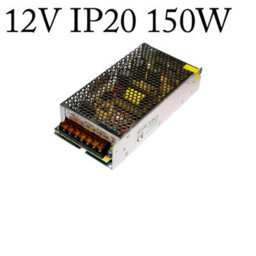 Led Power Supply Ip20 12V Transformer  12.5A 150W Dc Power Supply Adapter, For Cctv, Led Strip ,radio, Computer Project Use Indoor - thumbnail 1