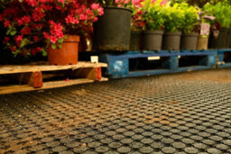 Blue Diamond Anti-Slip Hard-Wearing Rubber Walkway Utility Mat 120Cm X 180Cm Black - thumbnail 5