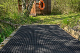 Blue Diamond Anti-Slip Hard-Wearing Rubber Walkway Utility Mat 120Cm X 180Cm Black - thumbnail 3