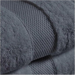Aten Homeware Steel Grey Egyptian Cotton Bath Towels - 90X160Cm -  2 Pack - thumbnail 4