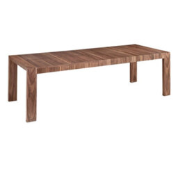 Angel Cerda Stylish Rectangular Walnut Extending Dining Table For Modern Homes