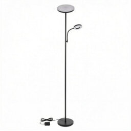 Emitto Mother & Child Floor Lamp Uplighter Adjustable Reading Light Remote - thumbnail 2