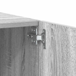 Walplus Tv Cabinet Grey Sonoma 100X35X40 Cm Engineered Wood - thumbnail 9