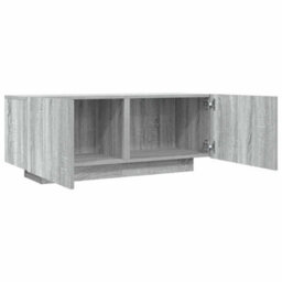Walplus Tv Cabinet Grey Sonoma 100X35X40 Cm Engineered Wood - thumbnail 7