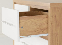 Seconique Seville 3+2 Drawer Chest Oak And White - thumbnail 7