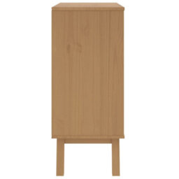 Berkfield Drawer Cabinet Olden Grey And Brown Solid Wood Pine - thumbnail 8