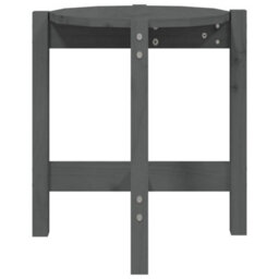 Walplus Coffee Table Grey 42.5X45 Cm Solid Wood Pine - thumbnail 6