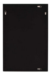 MirrorOutlet Milton All Glass Frameless Bevelled Square Corner Wall Mirror 90 X 60 Cm - thumbnail 6