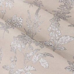 Wylder Sophia Jacquard Floral Room Darkening Eyelet Curtain Pair Natural (W)229Cm X (D)183Cm - thumbnail 6