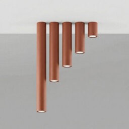 Sollux Lighting Lagos Steel Red Ochre 1 Lights Modern Ceiling Lamps - thumbnail 4