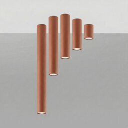 Sollux Lighting Lagos Steel Red Ochre 1 Lights Modern Ceiling Lamps - thumbnail 5