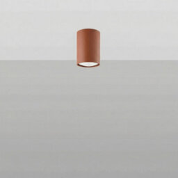 Sollux Lighting Lagos Steel Red Ochre 1 Lights Modern Ceiling Lamps - thumbnail 2