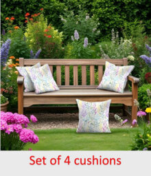 Luxury Living Meadow Outdoor Water-Repellant Cushion - Set Of 4 - thumbnail 2