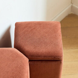 Nordlys Terracotta Pouf With Storage Vintage Style Living Room - thumbnail 7