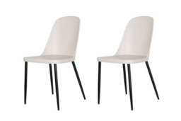 Core Products Aspen Grey Oak Effect 120Cm Rectangular Dining Table With 4 Calico Plastic Duo Design Chairs - thumbnail 4