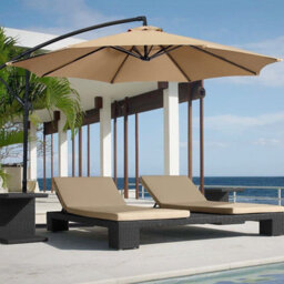 Beige Shade Sail Waterproof Uv Resistant - thumbnail 2