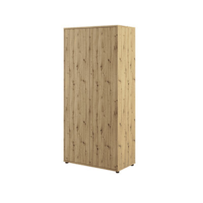 Arte Bed Concept Oak Artisan Wardrobe 101Cm - image 1