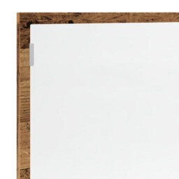 Berkfield Led Bathroom Mirror Old Wood 100X8.5X37 Cm Engineered Wood - thumbnail 8